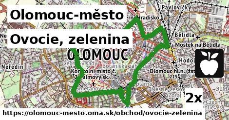 Ovocie, zelenina, Olomouc-město