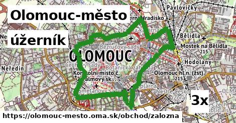 úžerník, Olomouc-město