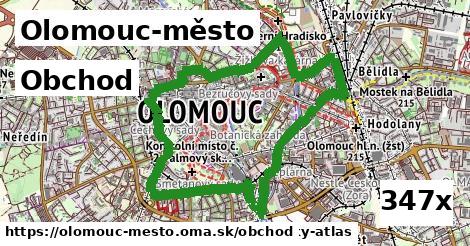 obchod v Olomouc-město