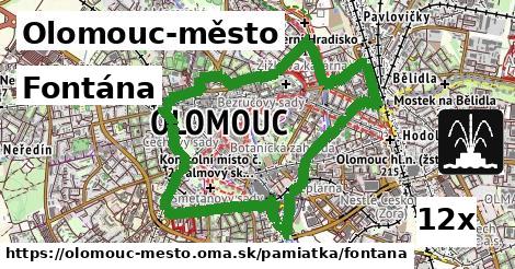 Fontána, Olomouc-město
