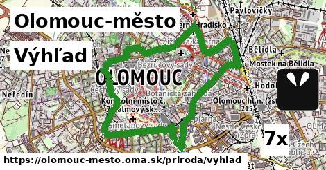 výhľad v Olomouc-město