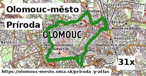 príroda v Olomouc-město