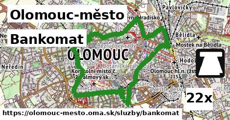 Bankomat, Olomouc-město