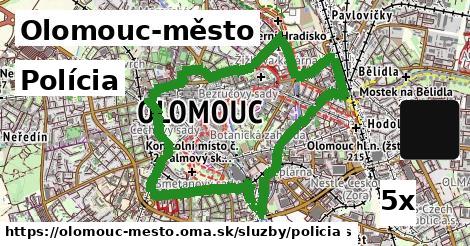 Polícia, Olomouc-město