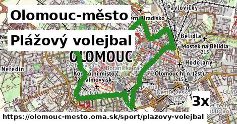 plážový volejbal v Olomouc-město