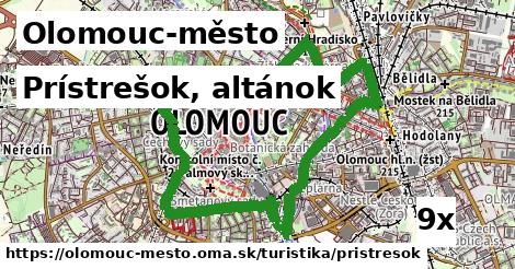 Prístrešok, altánok, Olomouc-město