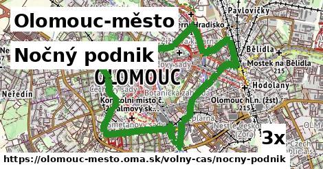 nočný podnik v Olomouc-město