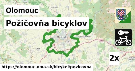 Požičovňa bicyklov, Olomouc