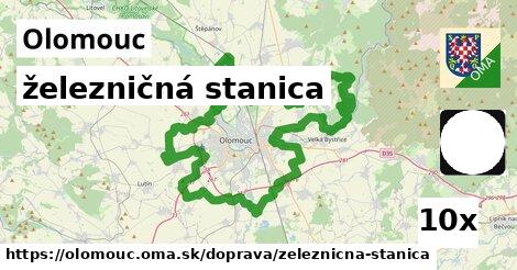 železničná stanica, Olomouc