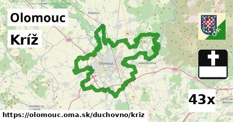 Kríž, Olomouc