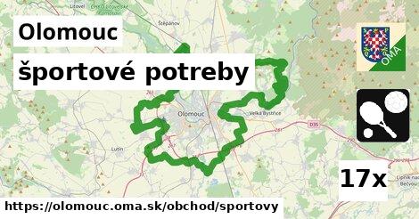 športové potreby, Olomouc