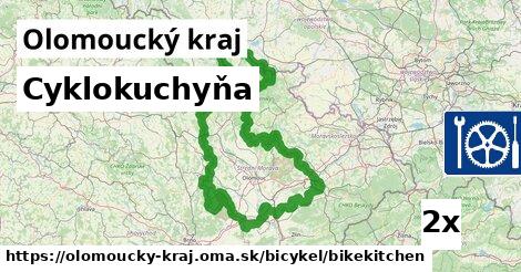 Cyklokuchyňa, Olomoucký kraj