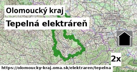 Tepelná elektráreň, Olomoucký kraj