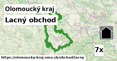 Lacný obchod, Olomoucký kraj