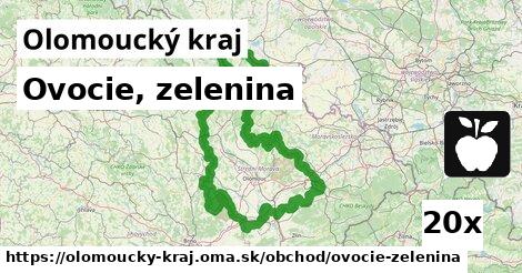 Ovocie, zelenina, Olomoucký kraj