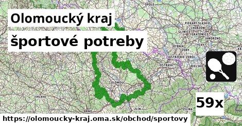 športové potreby, Olomoucký kraj