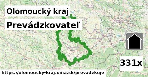 prevádzkovateľ v Olomoucký kraj