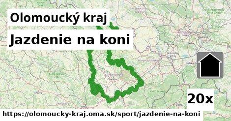 Jazdenie na koni, Olomoucký kraj