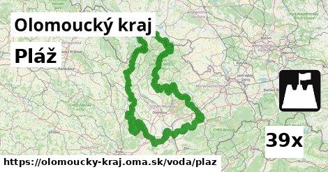 Pláž, Olomoucký kraj