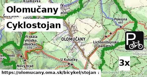 Cyklostojan, Olomučany