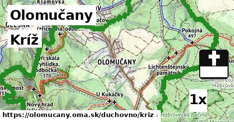 Kríž, Olomučany