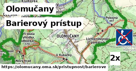 Barierový prístup, Olomučany