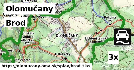 Brod, Olomučany