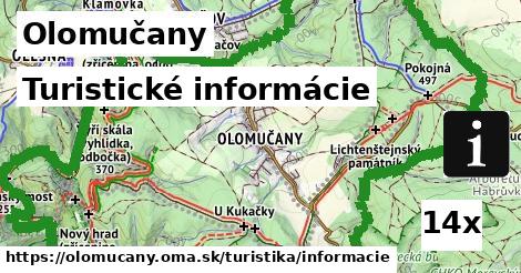 Turistické informácie, Olomučany