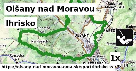 Ihrisko, Olšany nad Moravou