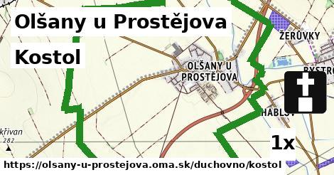 Kostol, Olšany u Prostějova