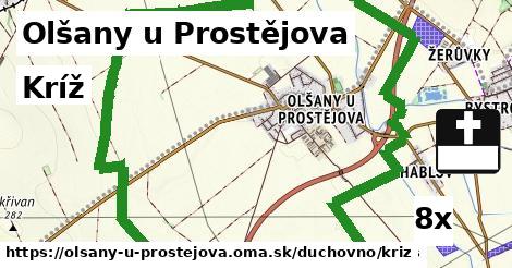 Kríž, Olšany u Prostějova