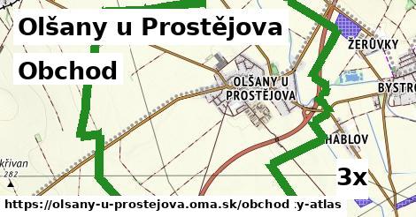 obchod v Olšany u Prostějova