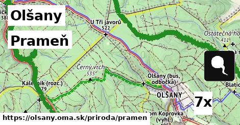 Prameň, Olšany