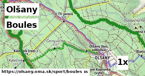 Boules, Olšany