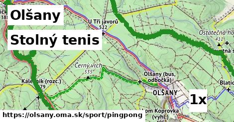 Stolný tenis, Olšany