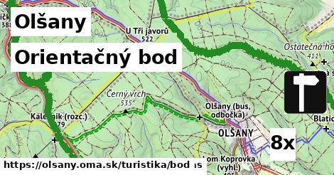 Orientačný bod, Olšany