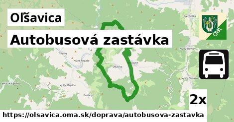 Autobusová zastávka, Oľšavica