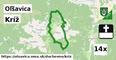 Kríž, Oľšavica