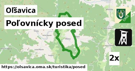 Poľovnícky posed, Oľšavica