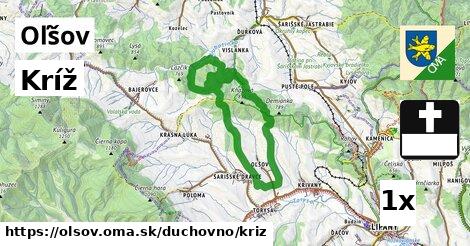 Kríž, Oľšov