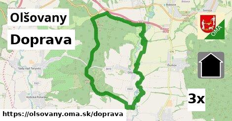 doprava v Olšovany