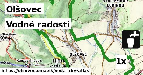 vodné radosti v Olšovec