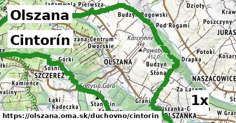 Cintorín, Olszana