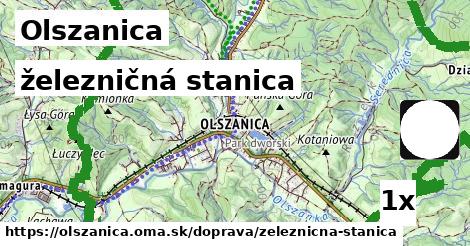 železničná stanica, Olszanica