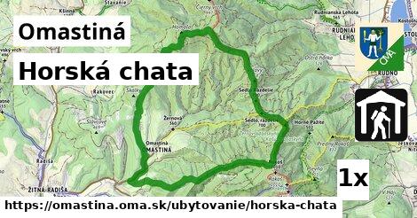horská chata v Omastiná