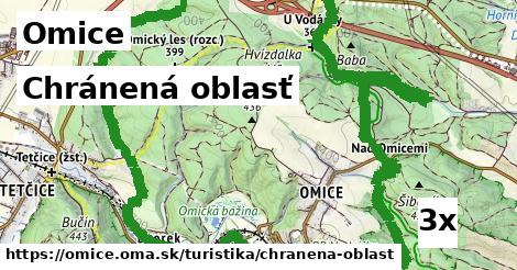 Chránená oblasť, Omice