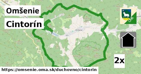 Cintorín, Omšenie