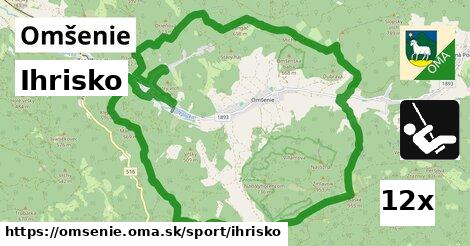 Ihrisko, Omšenie