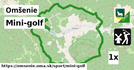 Mini-golf, Omšenie