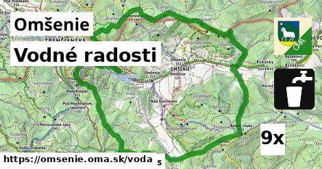 vodné radosti v Omšenie